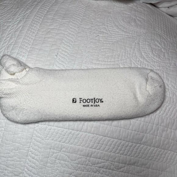 FootJoy Ankle Socks Soft Roll-Top, Vtg Made In USA. Very Soft & Good Quality - Picture 2 of 9